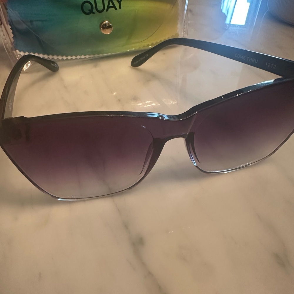 Quay Australia Sunglasses Frameless Gradient